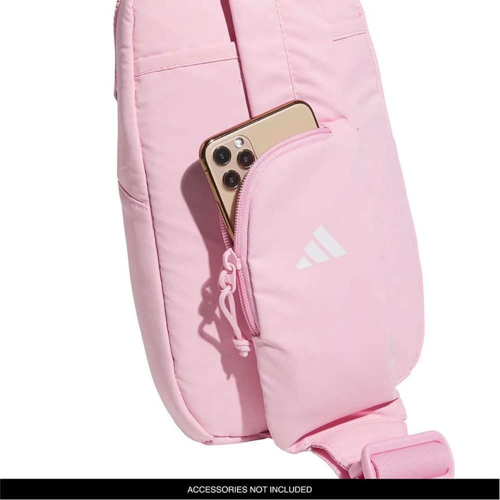 Adidas Light Pink Essential 3 Sling Backpack - Picture 6 of 8